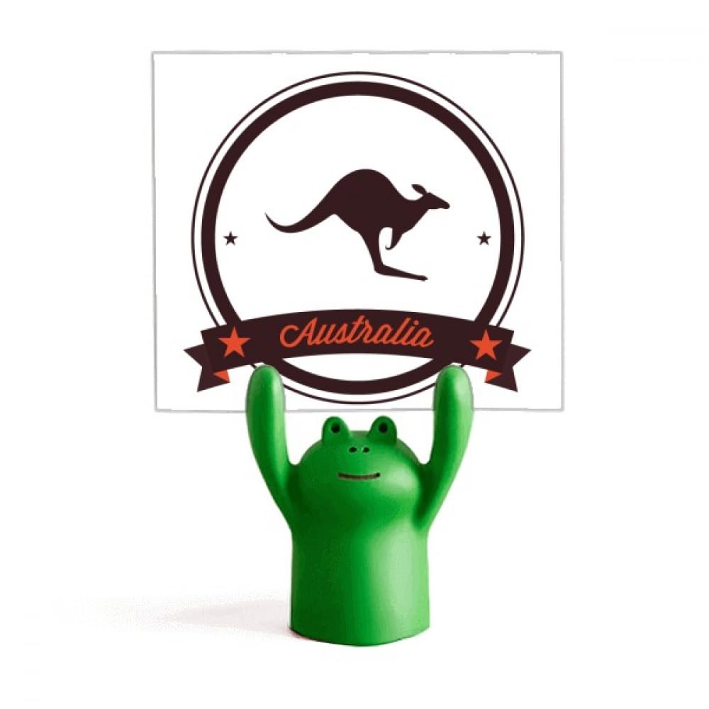 Support pour mémo grenouille avec pince stable pour notes