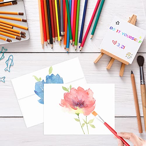 Rinrda 4X6 Envelopes For Invitation,A6 Envelope 4.75 X 6.5 Inch, 4X6 Envelopes For A6 Cards,Self Seal Envelopes For Weddings, Greeting Cards,Baby Shower,Photos,Birthday (White) #TOP5