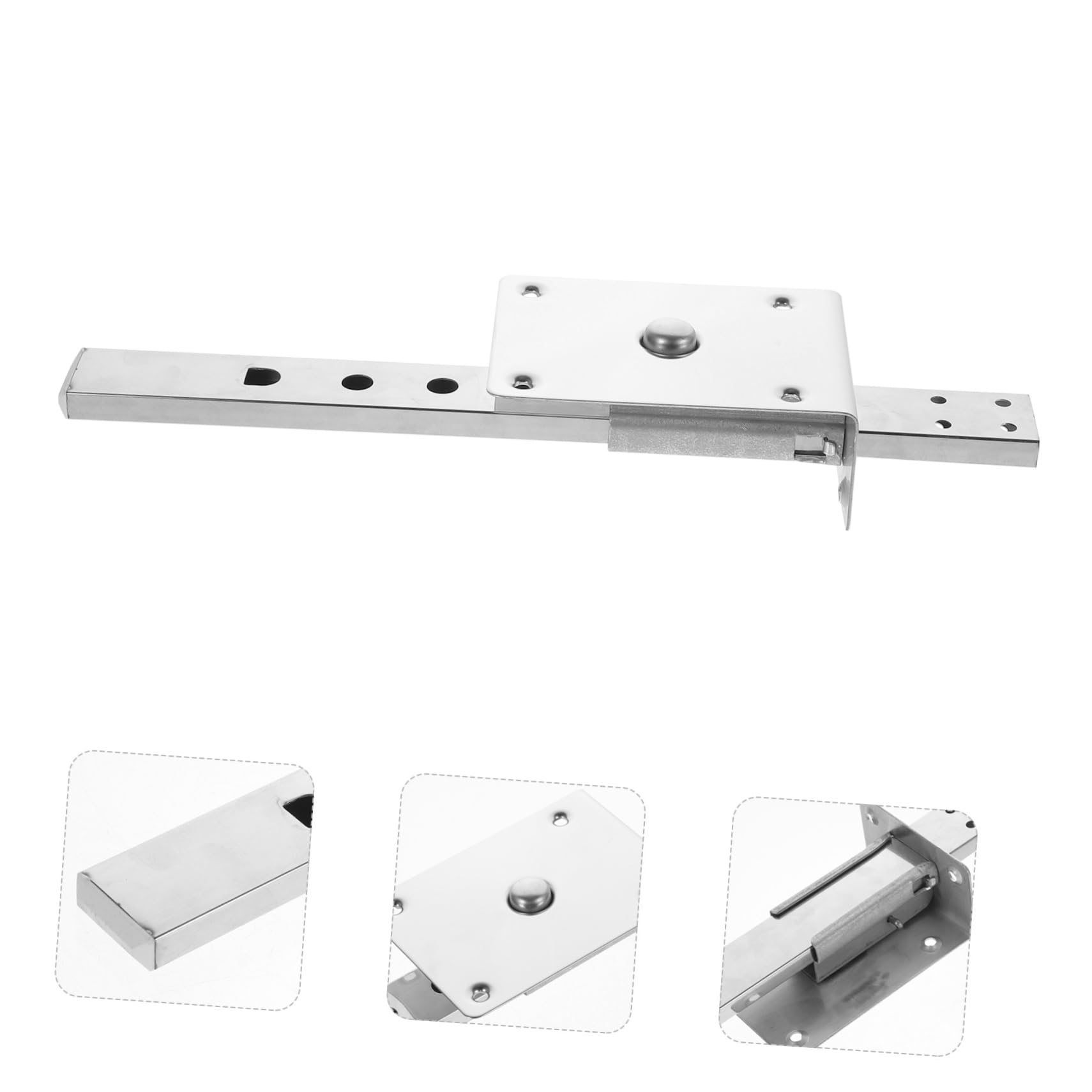 Beatifufu Salon Chair Headrest Bracket Replacement Durable Barber Chair Headrest Support Compatible with Salon Chair Accessories Easy Installation Barber Chair Parts