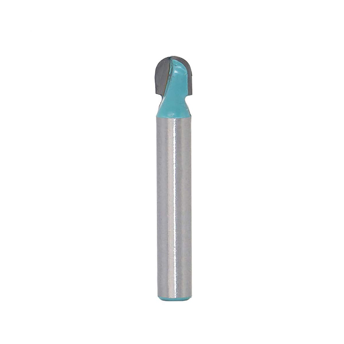 tooloflife Fresa per scanalature con gambo da 6 mm, fresa per gole a naso tondo Cove Core Box per lavorazione del legno