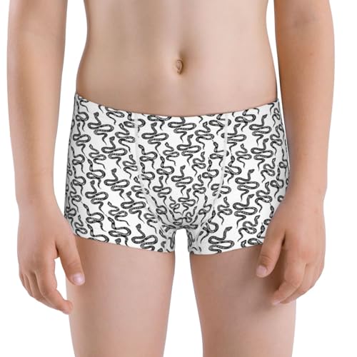 Boys' Cotton Boxer Brief Soft Underwear-Snake