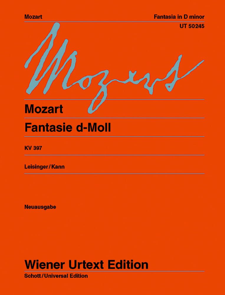 Fantasy D minor K. 397 for piano