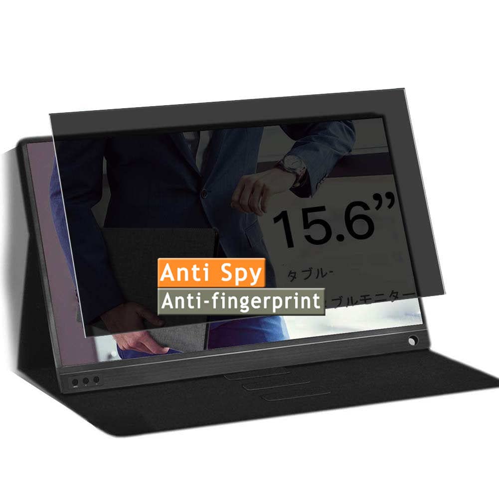 Vaxson Privacy Screen Protector, compatible with Lasitu Las-P15A 15.6", Anti Spy Guard Film Protectors Sticker [NOT Tempered Glass] New