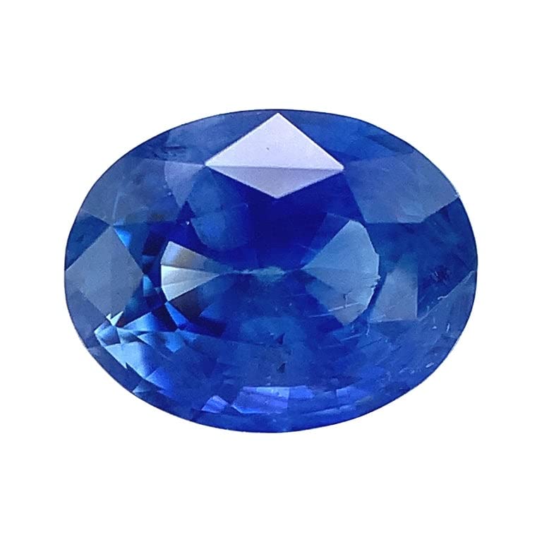 Neelam Stone saphir bleu de Ceylan 8.25 ratti gemme naturelle mixte pour bague et pendentif