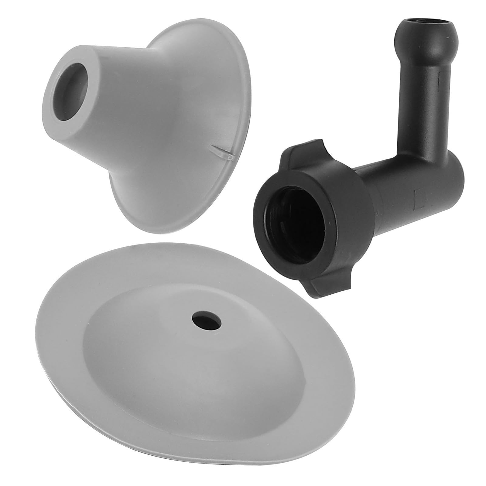 Desatascador Blanco Flexible Cabezal Giratorio de Inodoro | Plástico, Mango Ergonómico, Limpieza de Drenaje, Apto para Familias y Amigos, Ayuda Frente a Atascos Tuberías