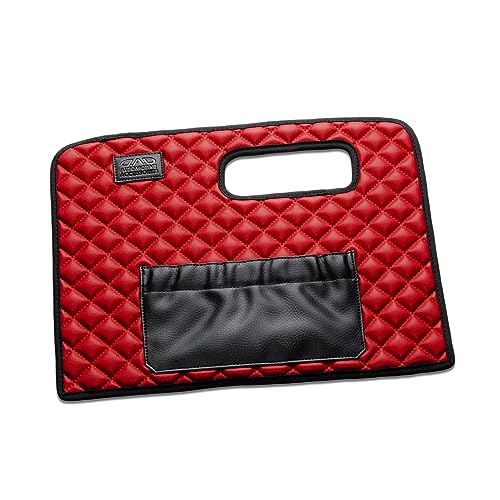 ニッサン ノート/オーラ(NOTE/AURA) 型式:E13/SNE13/FE13/FSNE13 年式:R2.12〜/R3.8〜 D.A.D グローブボックスガード キルティングレッド DAD ギャルソン KJ028-02-02