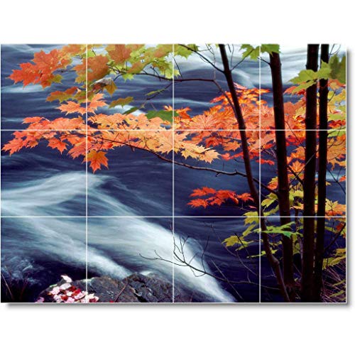 Fiume foto murale tile R048. 91,4 x 121,9 cm