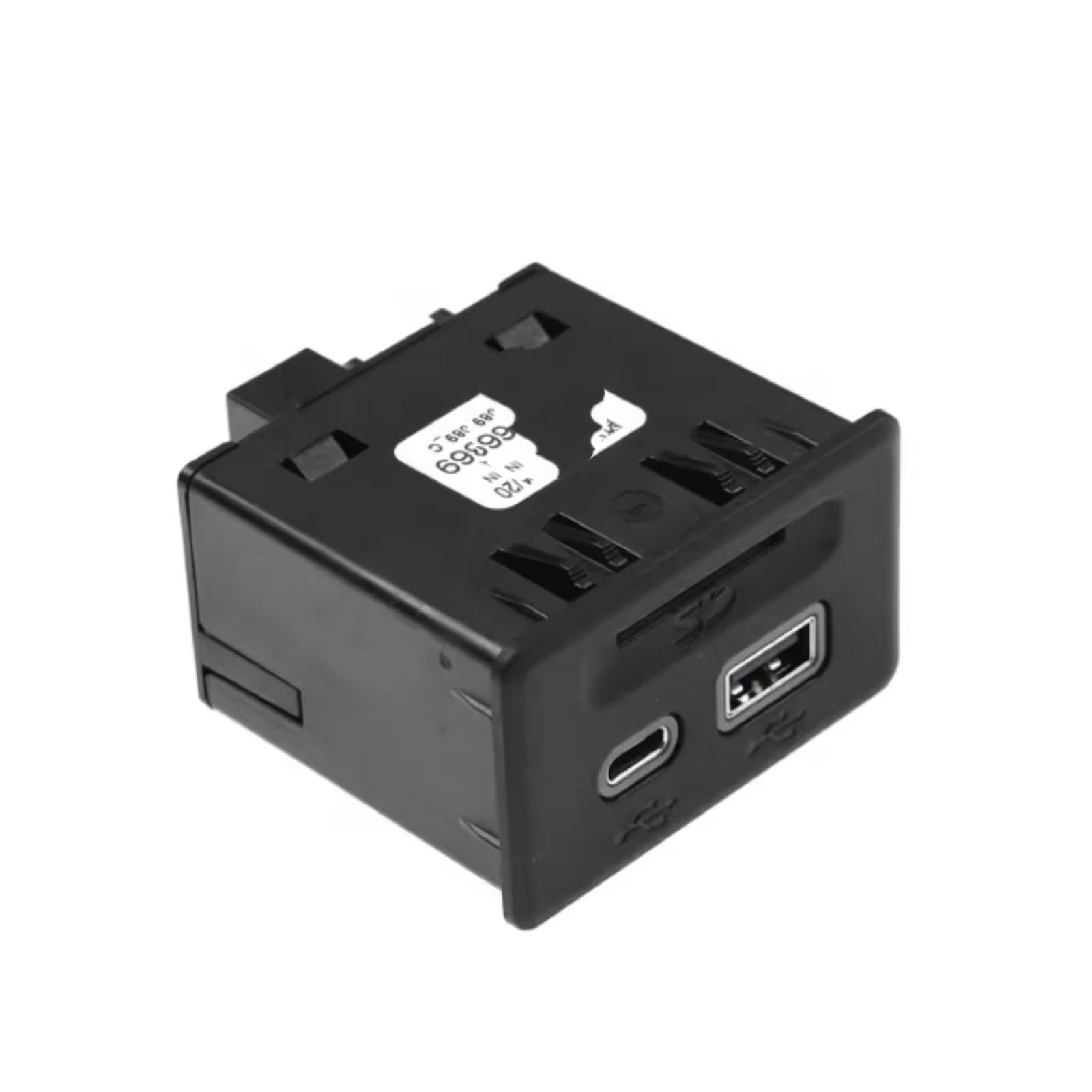Interruttore Per Auto USB AUX Compatibile Con GMC Per Acadia 2020 Per Sierra 1500 2019 Interfaccia USB Presa Di Montaggio 13536383 13525431 Connettore USB Aux-in