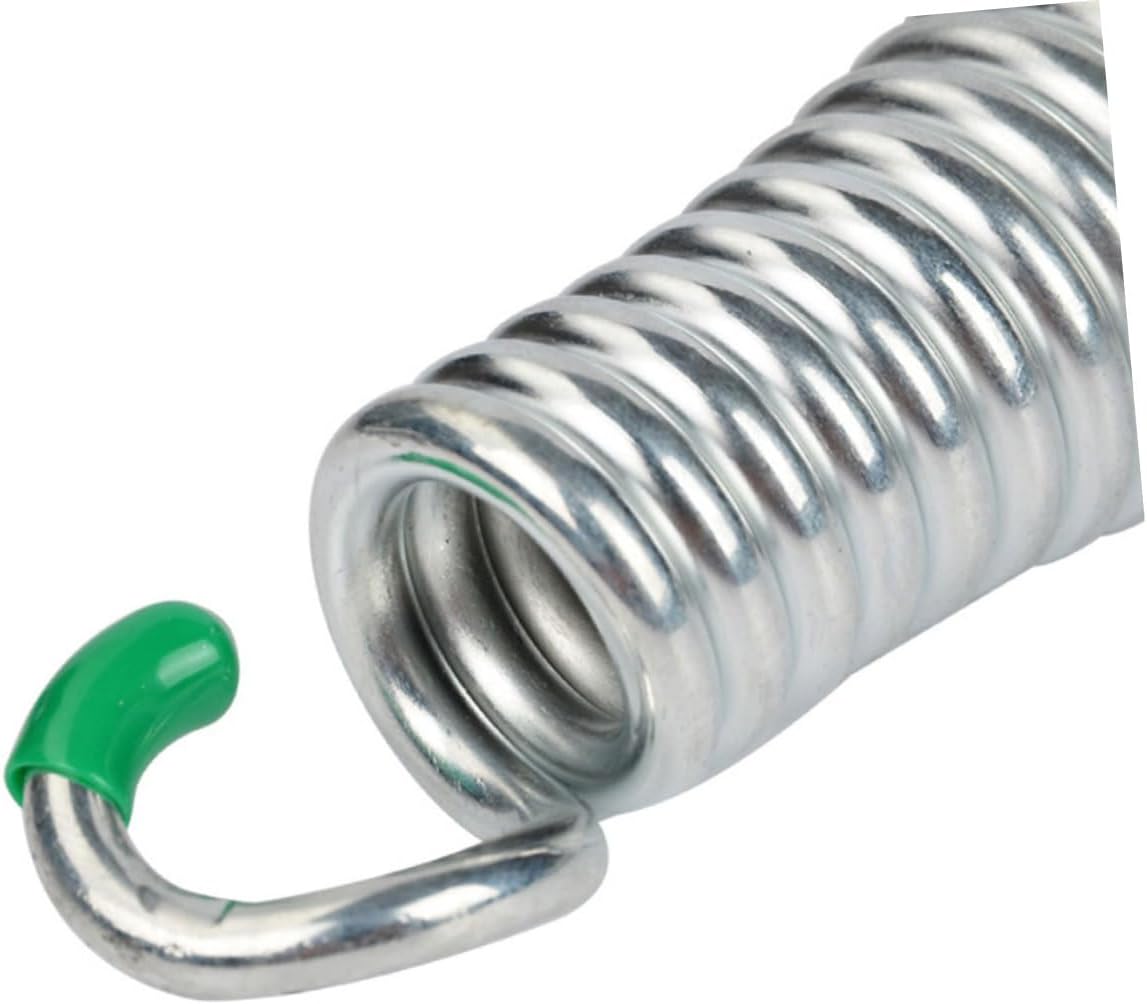 2pcs Capacity Hammock Spring Extension Spring for Hanging Chairs Porch Swings and Outdoor Hammocks Silver Suspension Hooks for Safe Hoisting
