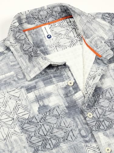 Image of Thomas Scott Mens Slim Fit Full Sleeves Printed Casual Shirt