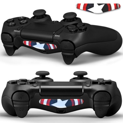 2x Light Bar Decal Led Skin Sticker Body for PlayStation PS 4 PS4 Controller DualShock 4 #0008