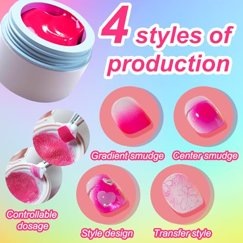 Set de 6 Geles de Esmalte Fluorescente Neon para Uñas miniatura 5