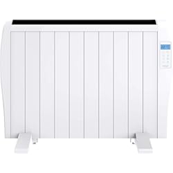 Ceramico Baño Pared Cecotec Radiador Eléctrico Bajo Consumo Ready Warm 2000 Thermal. 10 Elementos, 1500W, De pared o pie, 3 Modos, Temporizador, Mando, Pantalla LED, Blanco