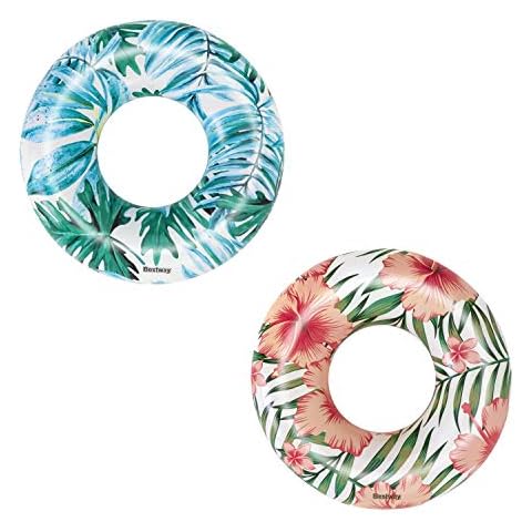 Bestway 36237 Schwimmring, Tropical Palms, 119 cm, sortiert Cover