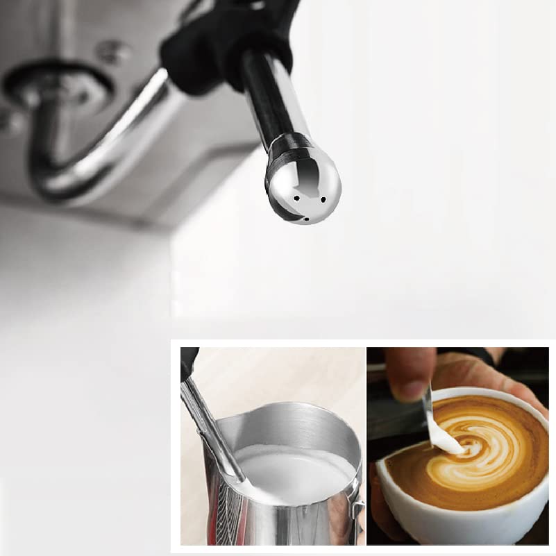 ZHANGTAOLF 2400W Dual Ausguss Dual Heizungskaffeemaschine, halb automatische kommerzielle Espressomaschine… – Bild 3