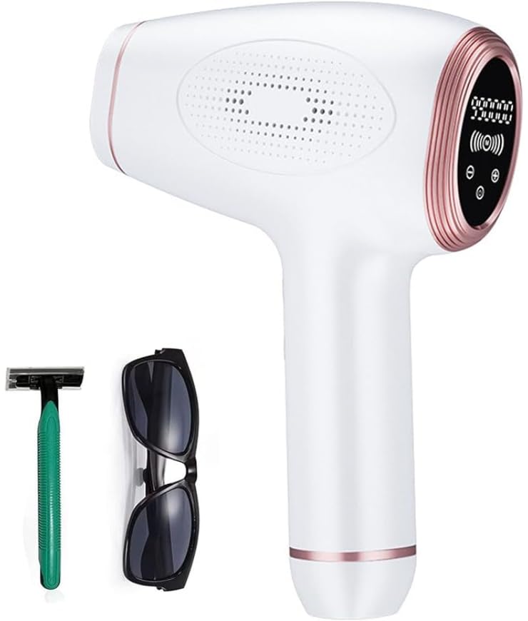 ClothyDeal IPL Ultra Permanent Laser Hair Removal Equipment 9,99,999 Flashes Painless Laser Hair Removal Machine for Full Body/Legs/Arms/Face/Bikini Line Remover Use in Home Travel Device (White) (B0D96962VT) Amazon Price History, Amazon Price Tracker