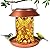 Solar Bird Feeders for Outdoors Metal Butterfly Lantern Hanging on a Tree Bird Feeder Waterproof Decoration for Patio,Yard,Lawn,Pathway,Garden,Christmas Decor Gifts for Women Mom Friends
