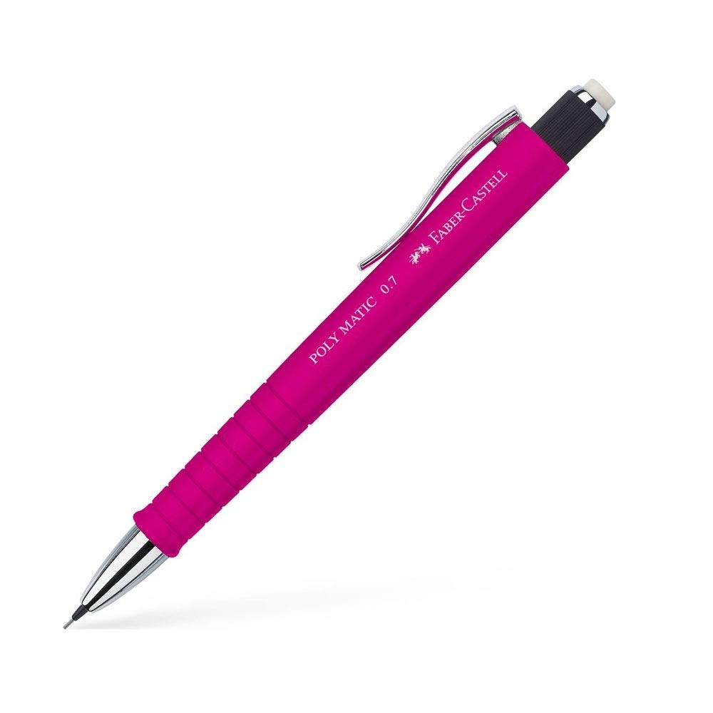 Faber-CastellPoly Matic 0.7 mm Mechanical Pencil - Pink