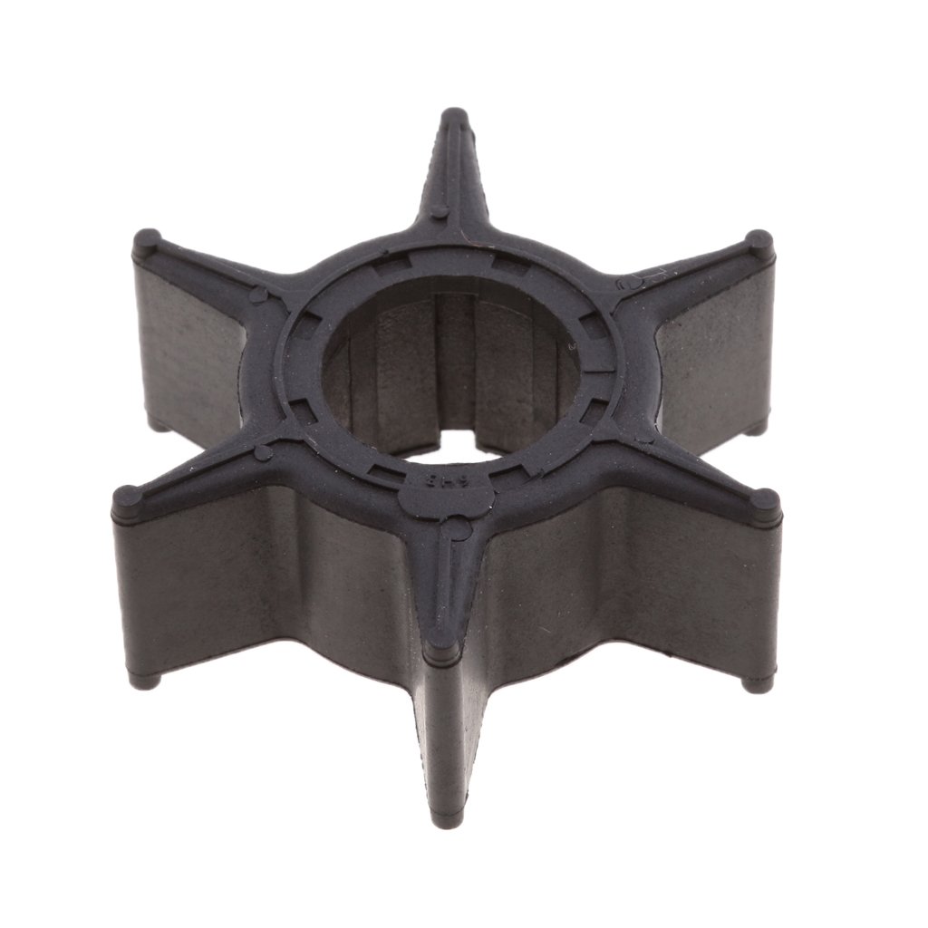 Girante Pompa Acqua Per Yamaha Fuoribordo 40-60HP - Nera - Gomma - 6 Pale - 52mm - Foto 6