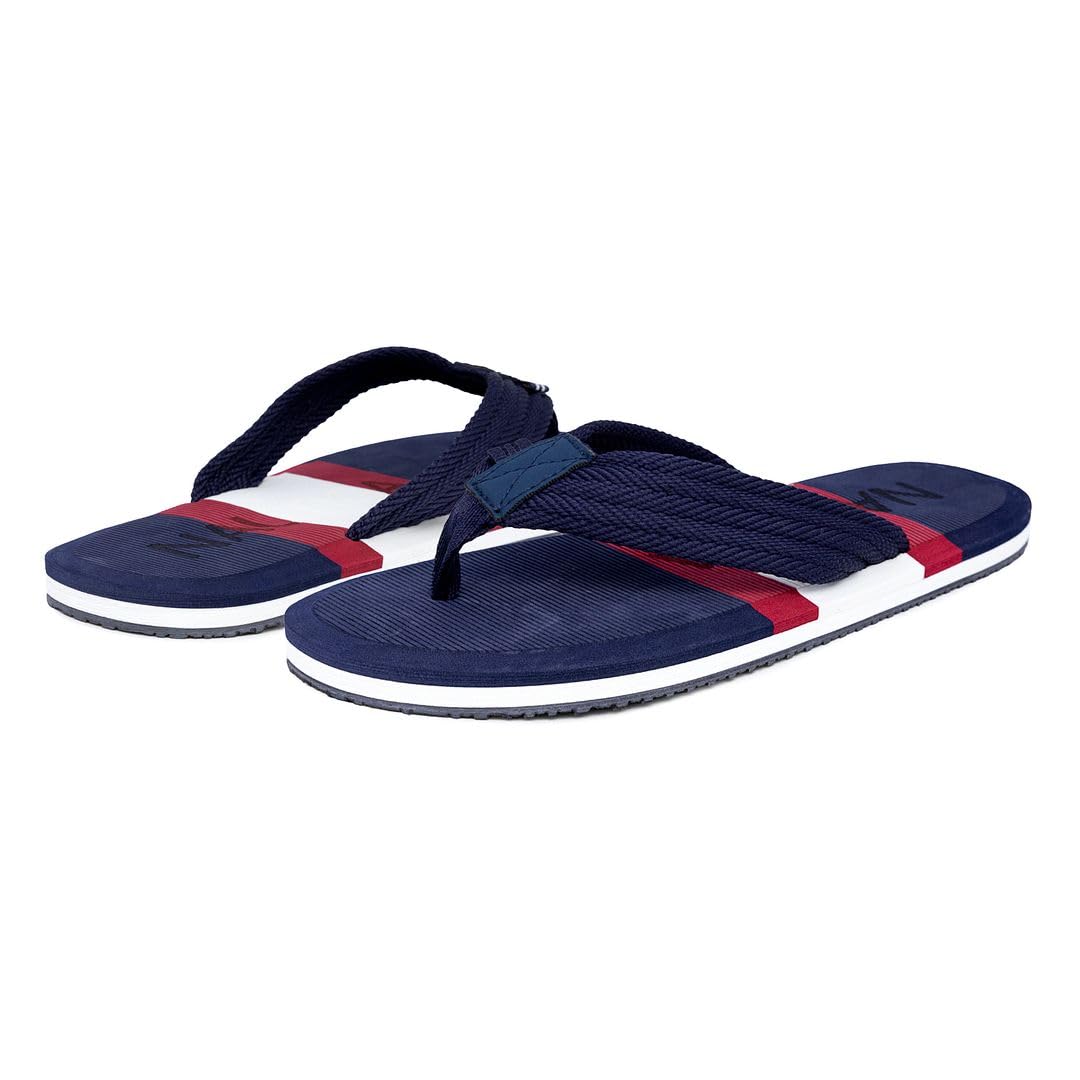 Nautica Men's Flip Flop, Beach Sandal, Boat Slide, Water Slippers