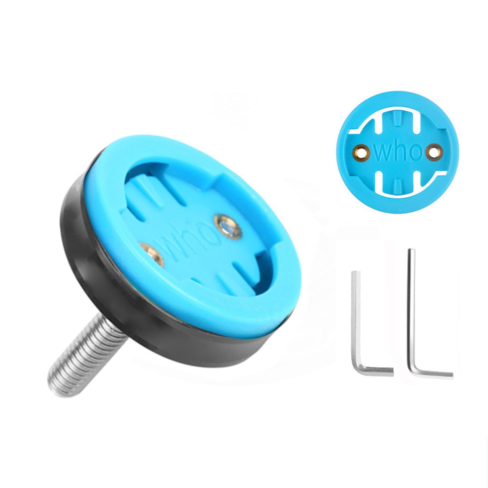 GMBYLBY Adjustable Navigations Computer Holder Modification Accessories Aluminum Bike Stem Top Caps Mount Bracket