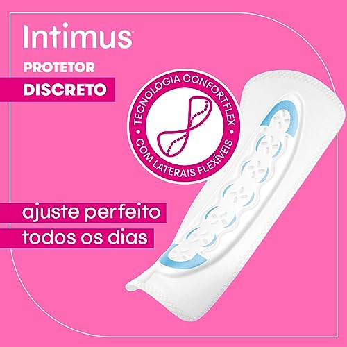 Intimus Protetor Diário Days, Cuidado Diário sem Perfume, 80 unidades - Leve 80 Pague 60