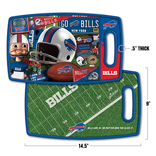 YouTheFan NFL Buffalo Bills Retro Series Cutting Board