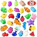 nobasco Squishies, 26 Pack Mochi Squishy Toys - Kawaii Cat Squishys Slow Rising Animals - Party Favors, Goodie Bag, Birthday Gifts, Mini Squishies Stress Reliever Toy