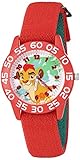 Disney Kids' Plastic Time Teacher Analog Quartz Nylon Strap Watch