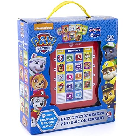 Nickelodeon Paw Patrol Chase, Skye, Marshall, and More! - Me Reader Electronic Reader and 8 Sound Book Library - PI Kids Cover