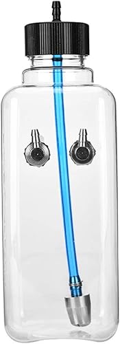 Ejoyous Combustible de gas para motor RC, combustible de plástico transparente para avión RC control remoto, piezas de accesorios (13.9 fl oz (para