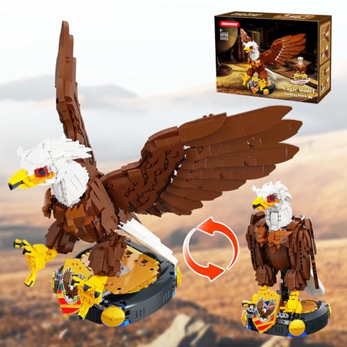 2 in 1 Eagle Animals Building Blocks Set 1503 pcs,