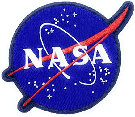 NASA Patch Embroidered Iron on Patches Space Patch Sewn on Official Logo Patches Embroidery Souvenir Badge NASA Stores Online