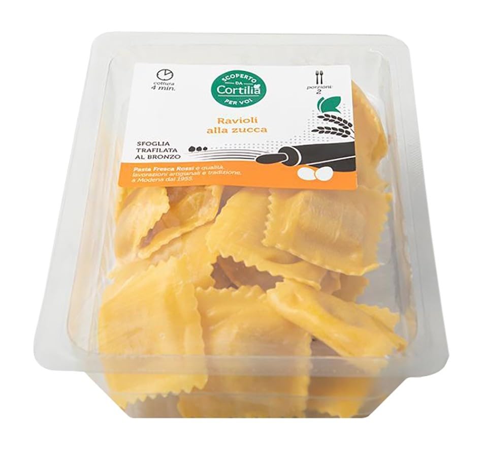 Cortilia, Ravioli alla zucca, 250 g