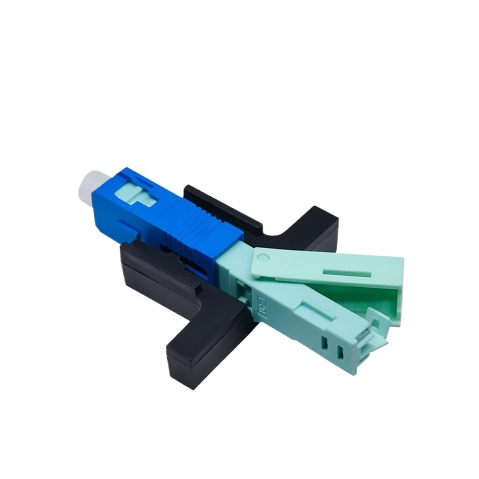 Outil de connecteur Optique monomode 53 mm Outil de connecteur à Froid Connecteur à Fibre Optique(100pcs SC UPC)