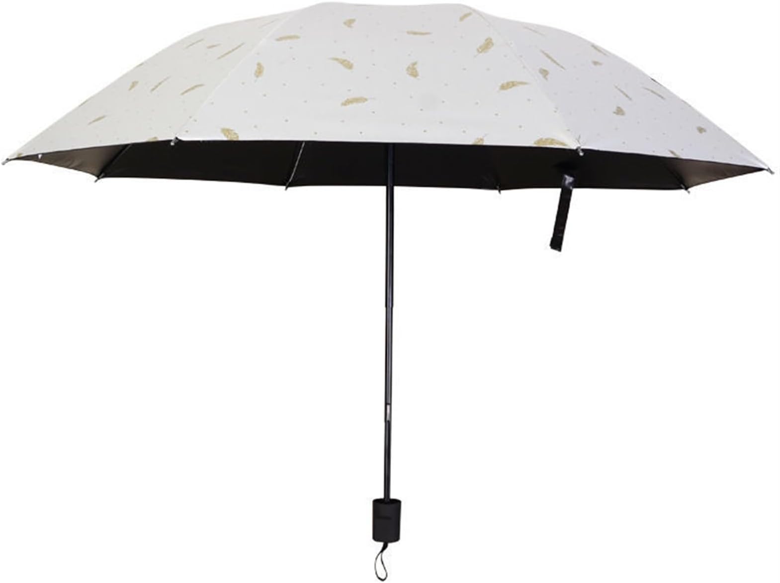 ZOIKOMZOIKOM Sunshade Umbrella, Feather Umbrella Sunshade Umbrella Women Rain Paraguas Folding Portable Men Parasol Umbrella