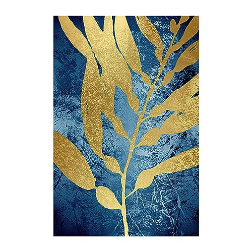 Peinture moderne feuille dorée pour illuminer le couloir et la chambre