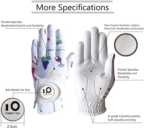 Guantes de Golf para Mujer ideales para torneos y prácticas al aire libre 2