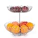 LANEJOY Fruit Basket Bowl Stainless Steel Fruit Storage Basket Wire Bowl for kitchen with Bread Vegetables (SGL0006)