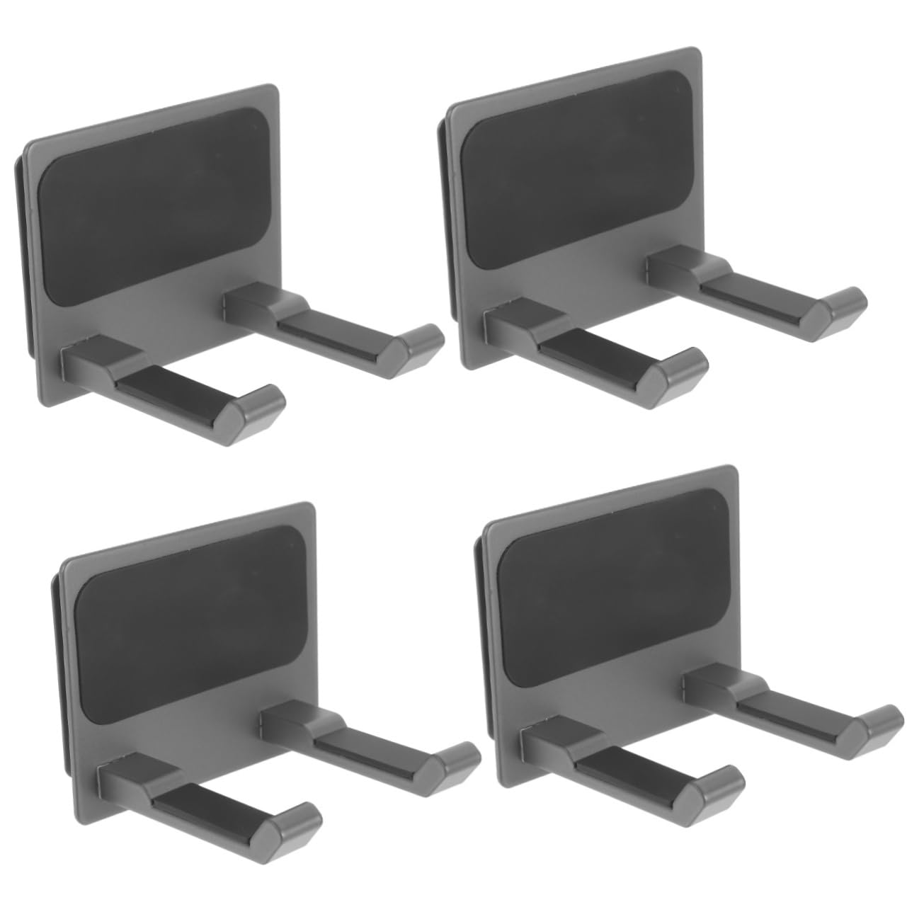 Cabilock 4 Piezas Estante de Almacenamiento para Secador de Pelo Soporte de Pared para Secador de Cabello Organizador de Baño y Dormitorio Espacio Compatible Mayoría de Secadores