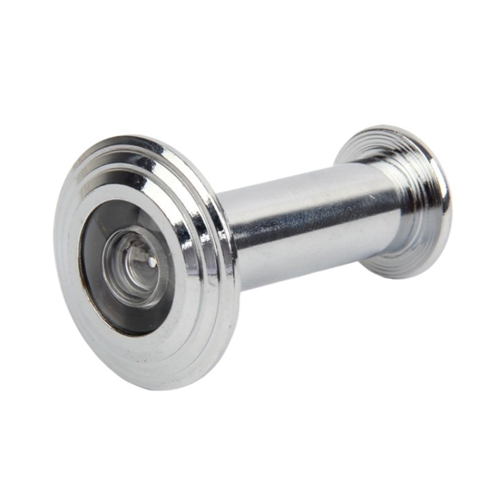 2 Pcs 180 Degree Door Viewer HD Glass Lens Wide Angle Peephole Security Hidden Adjustable Glass Lens for Furniture Hardware Tools for Home(70-90MM)