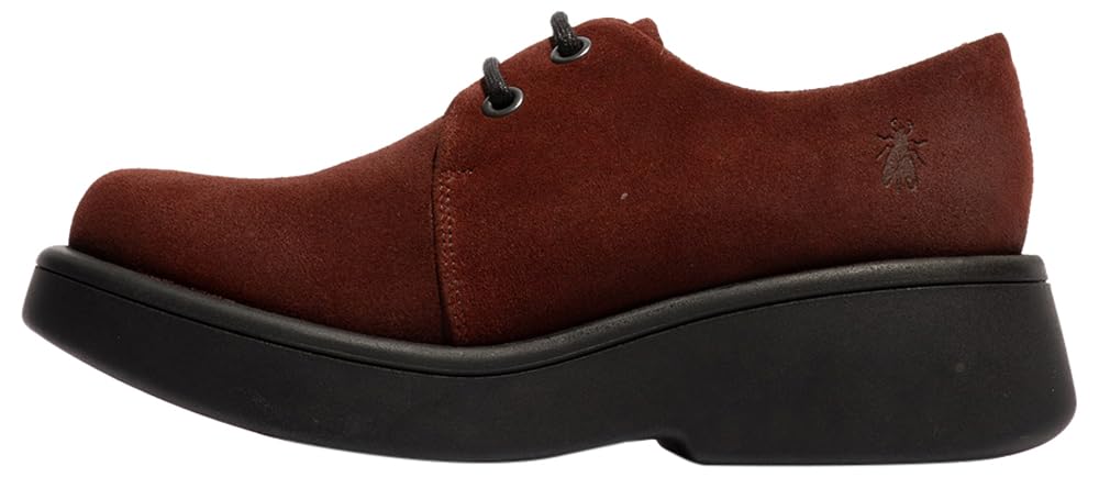 Fly London Women's MEZI156FLY Moccasin, Oxblood, 3 UK