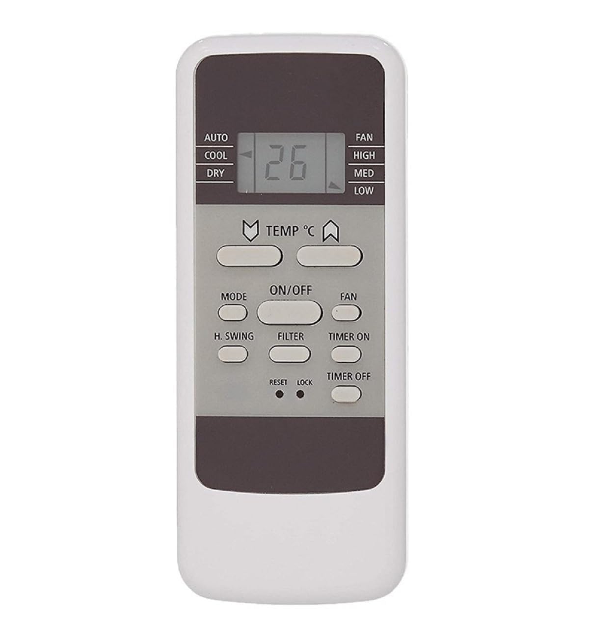 Remote Compatible for Hitachi Window Ac Remote 1.5 Ton 3 Star Model No. RAW318KUD, White (137)-image-4