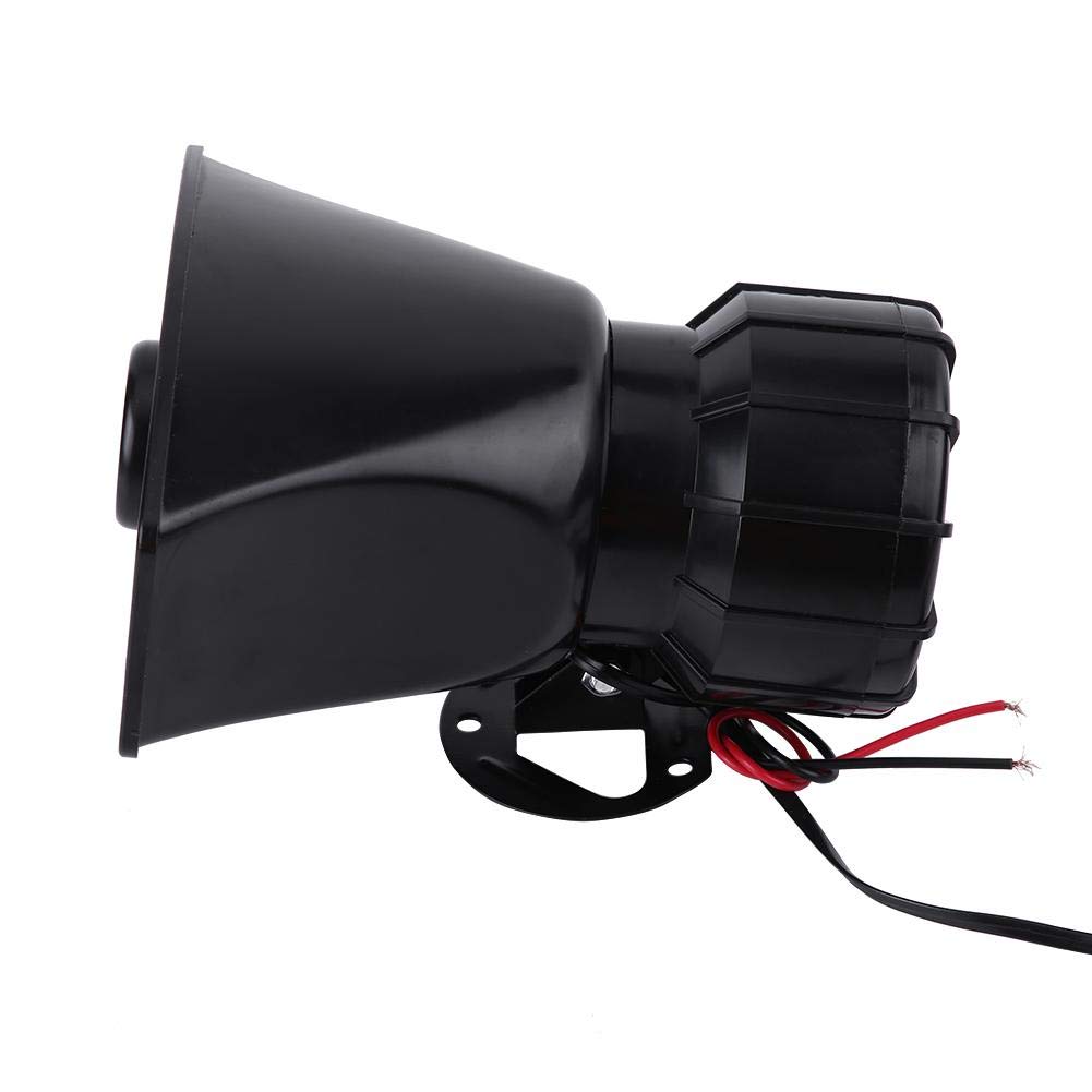 Altavoz para automóvil, 7 sonidos Altavoz o para automóvil 12 V Universal Altavoz automático para automóvil Sirena bocina Sirena advertencia automóvil Sirena de advertencia emergencia