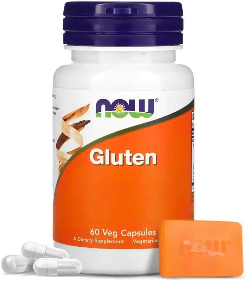 NOW Foods Gluten Digest with BioCore DPP IV, 60 Veg Capsules