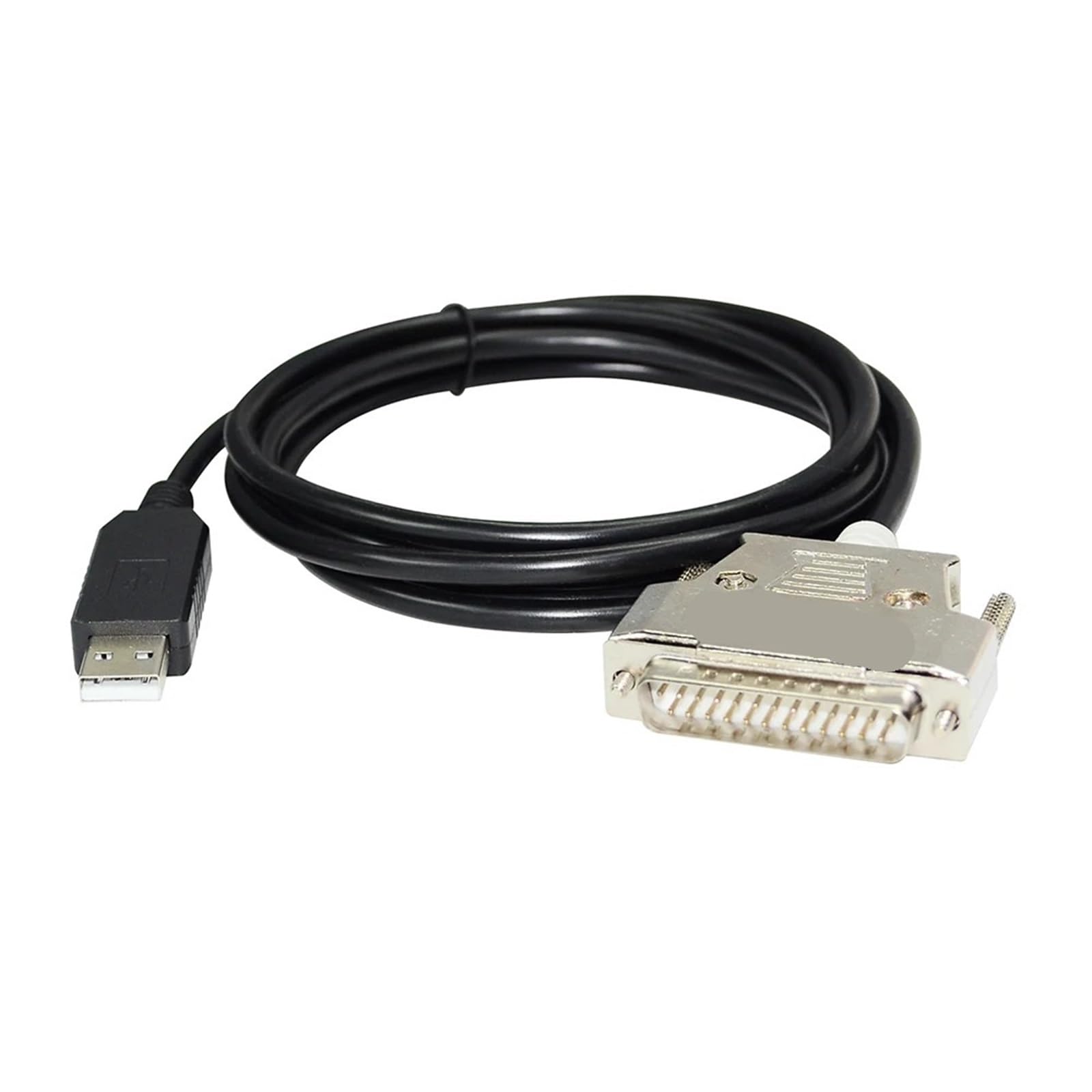 BIVOO ADAPTATEUR USB VERS D-SUB 25 BROCHES DB25 MÂLE RS232 CÂBLE DE COMMUNICATION SÉRIE(3 metres)
