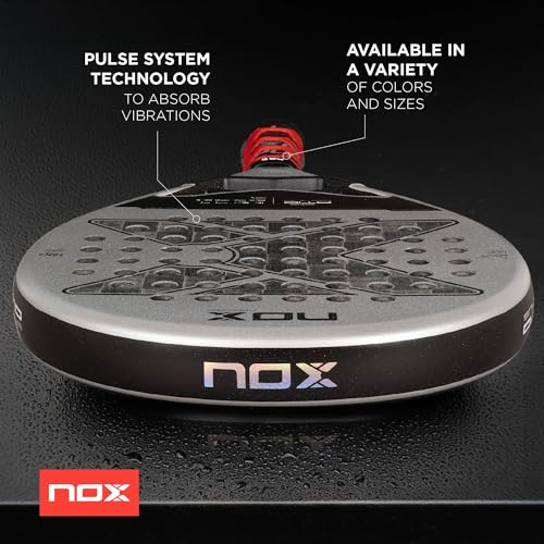 Padel Racket AT10 by Agustin Tapia 2024 | Luxury Series Teardrop Pala Padel | EOS Flap Aerodynamics & Custom Grip Technology | 18K Aluminized Carbon with MLD Black Eva Core | Advanced Pala de Padel - Image 4