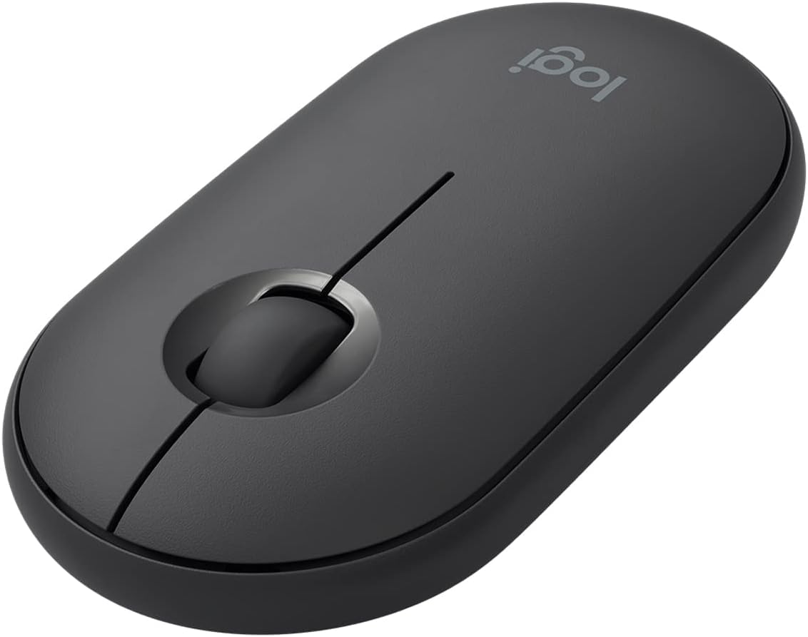 Pebble i345 Wireless Bluetooth Mouse for iPad - Graphite