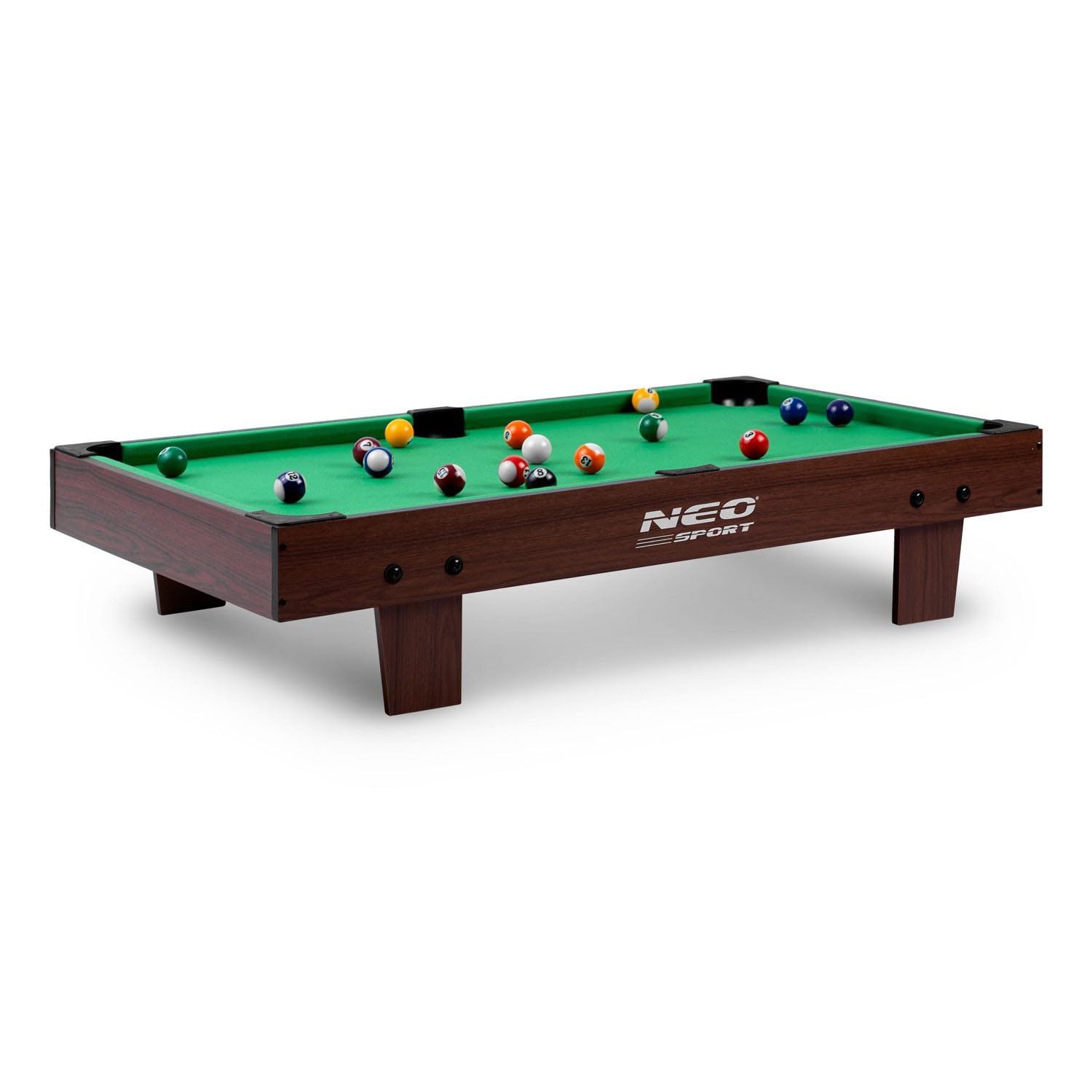 Mini Billardtisch, Billard für Kinder, Spielset, 3ft, 92 x 52 x 19 cm, Neo-Sport