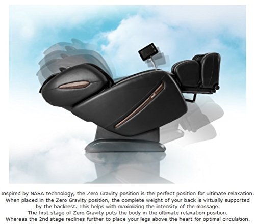 Osaki Os-Pro Alpina Massage Chair, Brown, Sl Track Roller Design, Touch Screen Remote Controller, Bluetooth Connection For Speaker, Airbag Massage, Heat Therapy And Seat Vibration (Brown) #TOP4